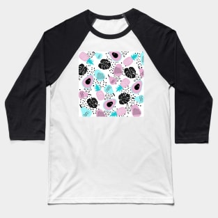 Colourful Fruit Pattern Baseball T-Shirt